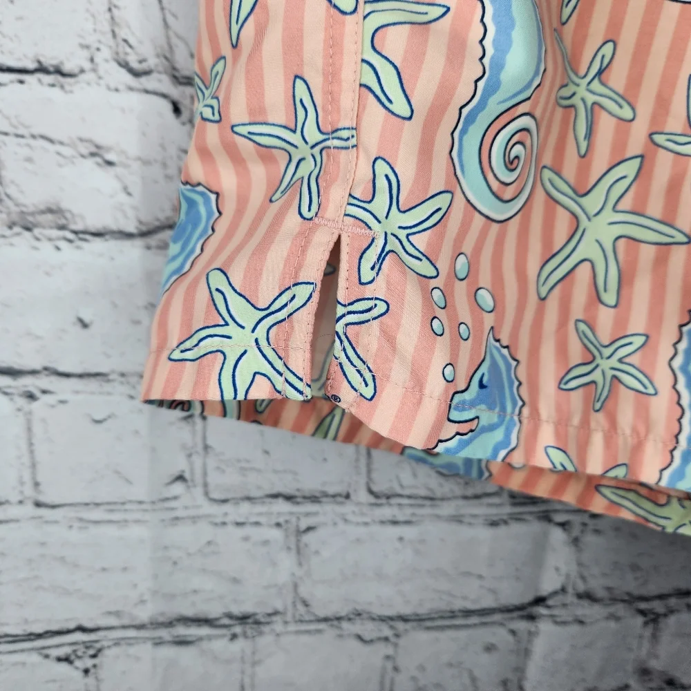 Vineyard Vines Seahorse Starfish Board Shorts Swim‎ Trunks Size M